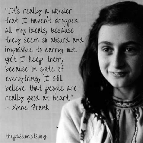 Ideals Anne Frank Wise Quotes Great Quotes Book Quotes