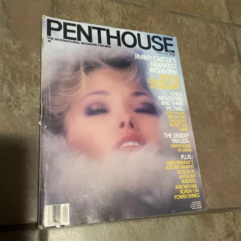 Penthouse Magazine April Pet Of The Month Miss Veronique Jolie