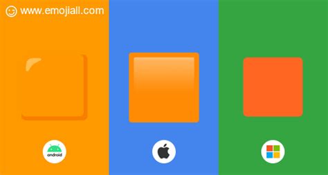 🟧 Orange Square Emoji Images Download Big Picture In Hd Animation