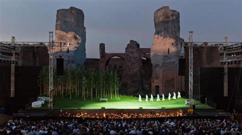 Die antiken caracalla thermen befinden sich auf dem aventin in rom. Terme di Caracalla Summer Music Festival | Cultural Italy