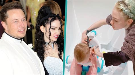 Watch Access Hollywood Interview: Grimes Gives Son X Æ A-XII Bathtub ...