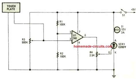 16 Easy Ic 741 Op Amp Circuits Explained Homemade Circuit Projects