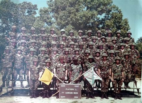 Fort Leonard Wood, MO - 1984,Fort Leonard Wood,B-2-2,1st Platoon - The