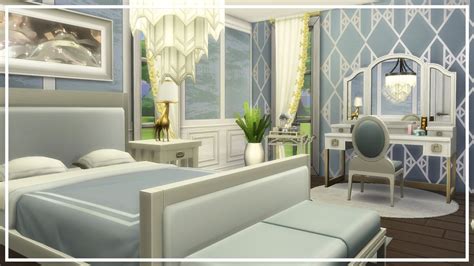 Princess Glam Bedroom The Sims 4 Room Build Youtube