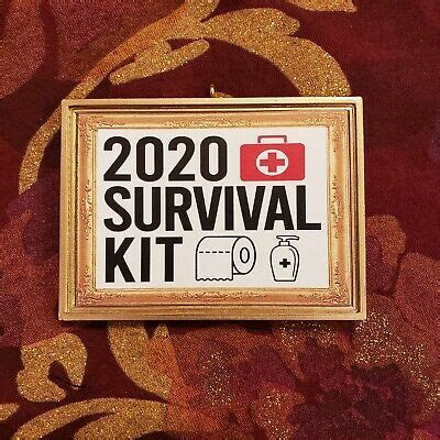 I'd have to spend an extra £300 to get the value. 2020 Survival Kit Toilet Paper Covid CoronA Christmas Ornament/Magnet/DHM/Wall19 | eBay