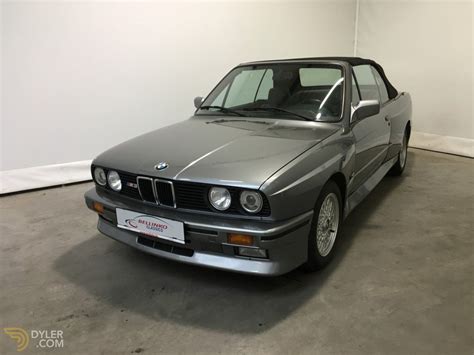 A brilliant chassis, proper flares, 7,000rpm redline, and room for four, the e30 m3 is definitely a top candidate in the running for quintessential everyday sports car. Classic 1989 BMW M3 E30 Cabrio for Sale - Dyler