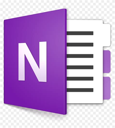 Onenote Microsoft Onenote Icon Png Transparent Png 1024x1024