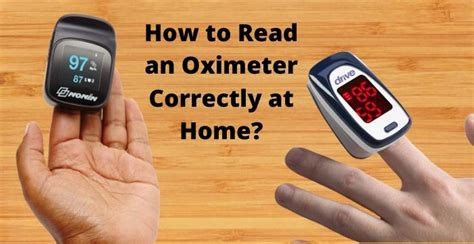 How To Read An Oximeter Correctly At Home Best Health N Care