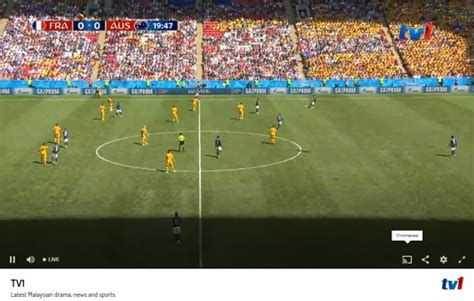 The world cup is being broadcast on tv in most countries around the world and wikipedia has a good list of the official broadcaster in each country. Cast the 2018 World Cup to your TV for free using this ...