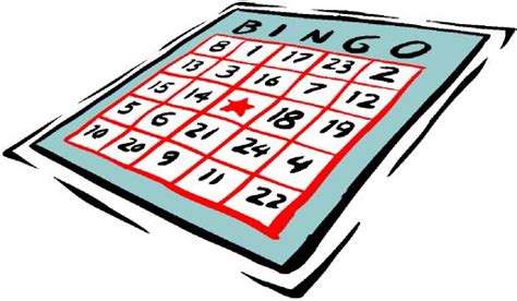 Bingo Card Clip Art Clipart Best
