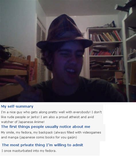 Ladies And Gentlemen We Have A Winner Fedora Shaming Know Your Meme