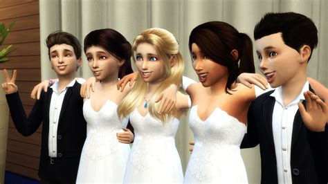 Sims 4 Ccs The Best Friendship Children Group Poses By