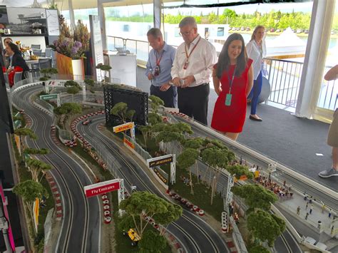 F1 Paddock Club, 2017 GP of Malaysia. Ross Brawn testing ...