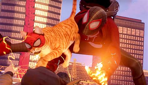 Spider Man Miles Morales Footage Shows Ray Tracing A Boss Fight And