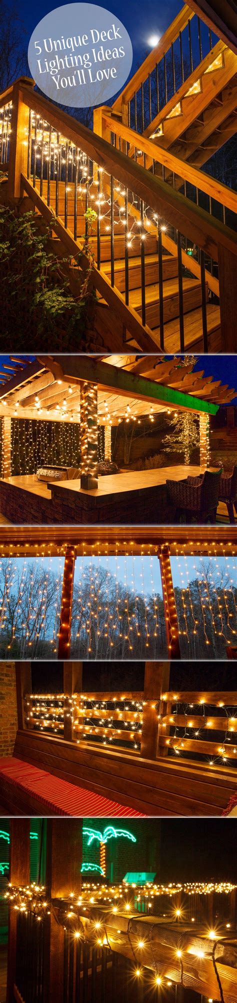 Starting with the string light closest to your power. See how fast our deck lighting ideas will inspire you ...