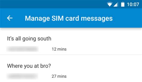Maybe you would like to learn more about one of these? Google Messenger update allows you to manage which messages are saved on SIM card - TalkAndroid.com