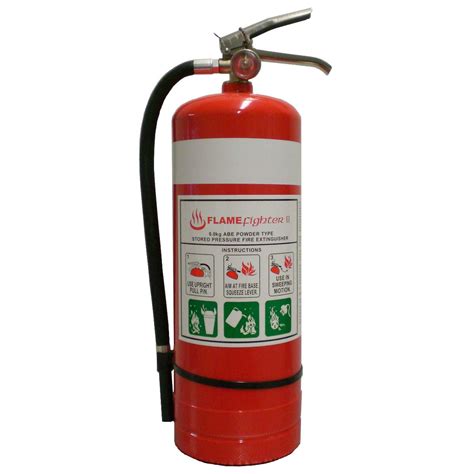 Flamefighter 6kg Abe Dry Powder Fire Extinguishers Nz