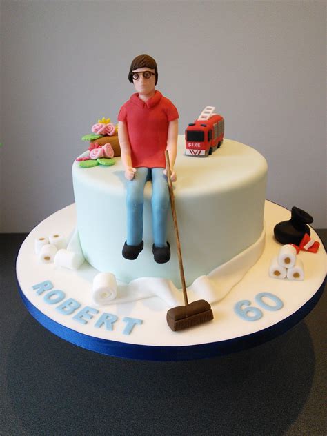 I found some sliver edible paint which was fabulous and easy to apply. 60th birthday cake for caretaker | 60th birthday cakes ...