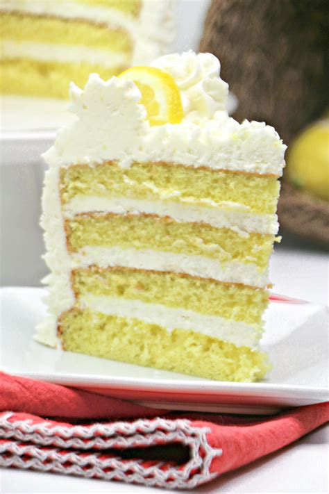 Lemon Layer Cake | FaveSouthernRecipes.com