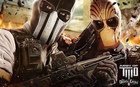Video Game Army Of Two The Devils Cartel Hd Wallpaper