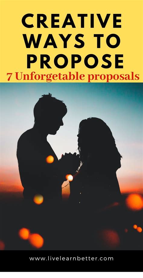 How To Propose To Your Partner In Style 7 Creative Ways Revealed Creative Proposals Romantic