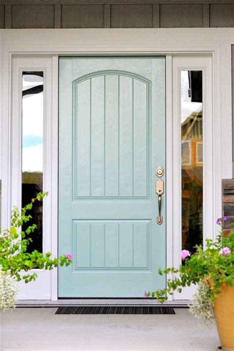 Paint names like happy, hopeful, elegant. Aura® Grand Entrance | Painted front doors, Front door ...