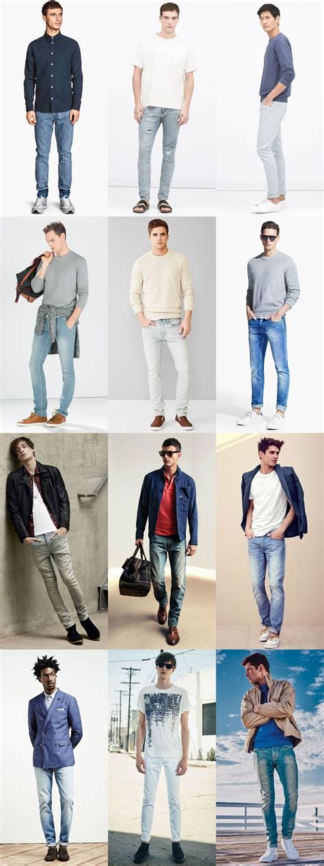 I've been seeing more and more of it around, although more on women then men. Men's Light Wash Denim Jeans Outfit Inspiration Lookbook ...