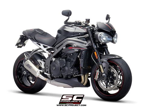 Triumph street triple rs engine. SC Project Exhaust Triumph Speed Triple S RS SC1-R ...