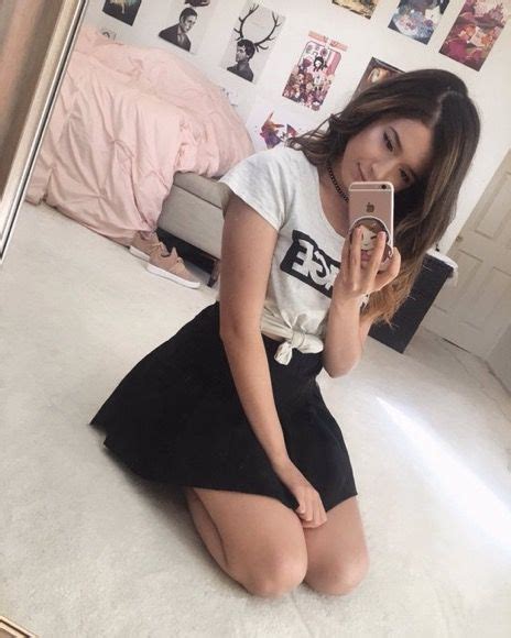Pokimane Cute Girl Pic Skirt Trends Hot Youtubers