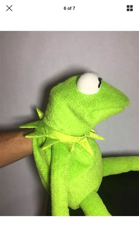 Kermit The Frog Hand Puppet Read Description Etsy