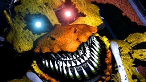 Nightmare Chica Jumpscare Five Nights At Freddy S Youtube