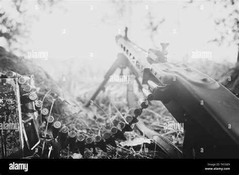 Ww2 Trench Warfare Black And White Stock Photos And Images Alamy