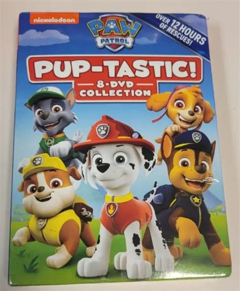 Paw Patrol Pup Tastic 8 Dvd Collection Dvd Sealed And New Wminor Box