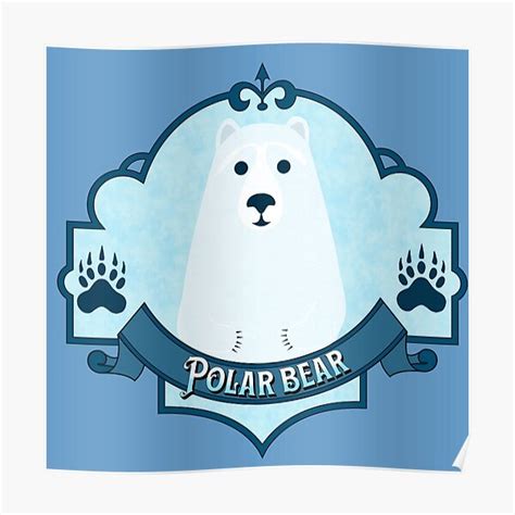 Polar Bear Poster For Sale By Javisolarte Redbubble