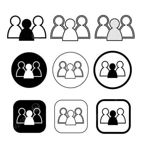 Simple People Vector Art Png Simple People Icon Sign Design People
