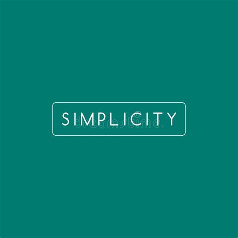 Simplicity Logo Design Template Ready To Use Stock Vector