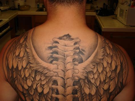 Angel wings back tattoo men 2. Wings Tattoos For Men ~ info
