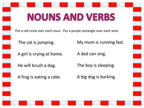 Check spelling or type a new query. PPT - NOUNS AND VERBS PowerPoint Presentation, free download - ID:6190353
