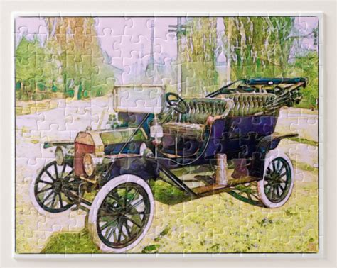 1910 Vintage Car Jigsaw Puzzle Jigsaw Puzzles Vintage Cars Jigsaw