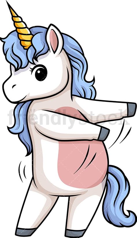 Girly Unicorn Floss Dance Vector Cartoon Clipart Illustration Cartoon The Best Porn Website