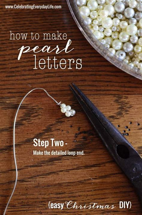 This 30 minute pearl couscous is utterly addictive! How to Make Pearl Letters {Holiday DIY} | Celebrating ...