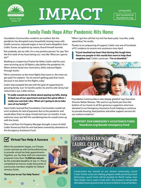 Foundation Communities Creating Housing Where Families Succeed In