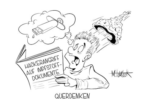 Nach angaben der in solchen fällen. Querdenken By Mirco Tomicek | Business Cartoon | TOONPOOL