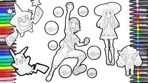 I drew over 100 of these characters with unique costumes so you can have a fun time watching some. This is POKEMON coloring !! POKEMON are cute monster ...