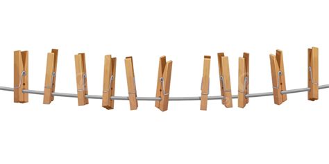 Clothespins Clothespin Peg Laundry Rope Clothes Peg String Empty Png