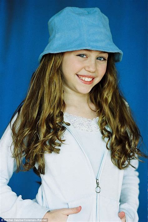 Miley Cyrus Modelling Shoot When She Was 11 Year Old Girl Named Destiny