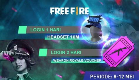 Garena free fire's cobra event is on now! INI Update Free Fire Indonesia di Mei 2019