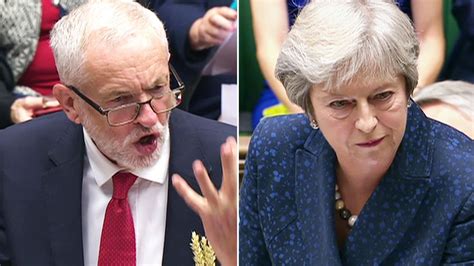 Jeremy Corbyn And Theresa May Clash At Pmqs Watch In Full News Uk Video News Sky News