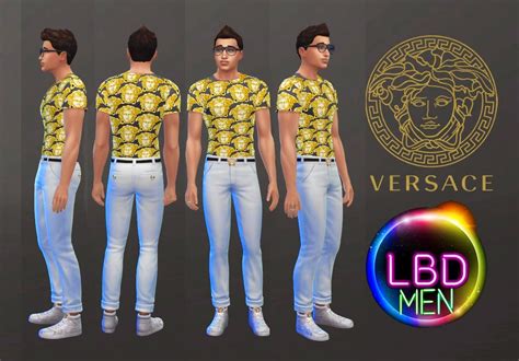 My Sims 4 Blog Versace Ss15 Collection For Males By Jeancr874