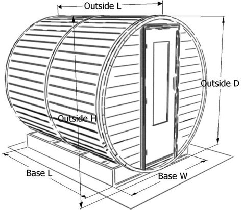Sauna Specifications Outdoor Sauna Designs Sauna Specs